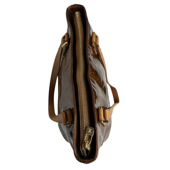 Louis Vuitton Houston Vernis Bronze Monogram Tote Bag - Picture 12 of 16